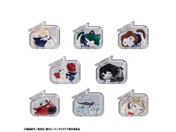MEGA CAT PROJECT My Hero Academia Goodnight Hiroaka Nyanko 1Box 8pcs