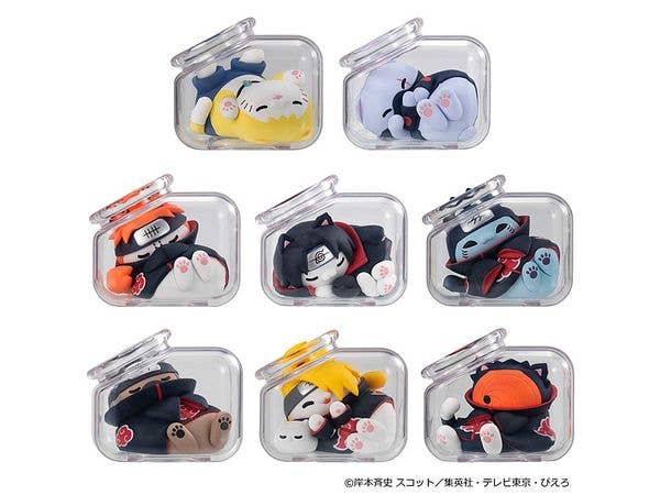 MEGA CAT PROJECT Naruto Shippuden Goodnight Nyaruto! Gather Round Akatsuki Arc Vol.2 1Box 8pcs