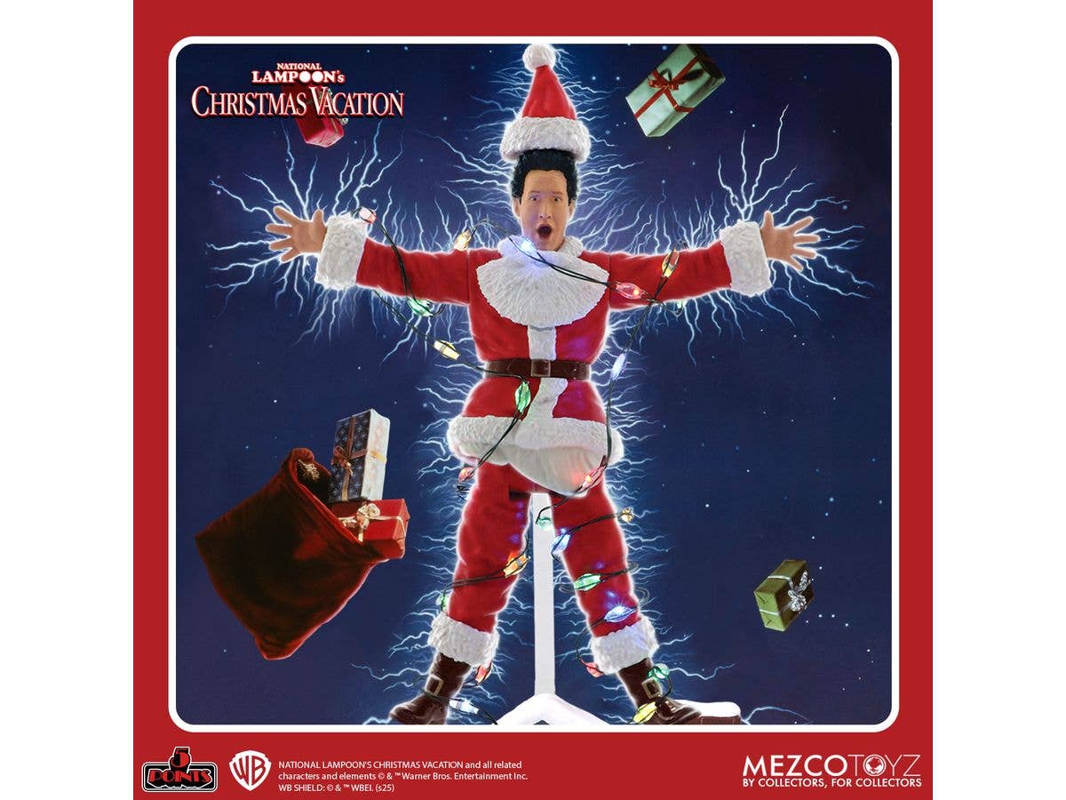 5 Points/ National Lampoon's Christmas Vacation 3.75-inch Action Figure: Clark Griswold Light Shock ver.