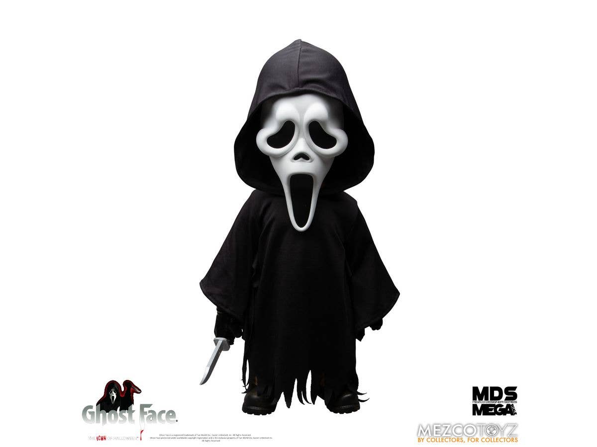 MDS Designer Series / Icon of Halloween: Ghost Face 15-inch Mega Scale Figure