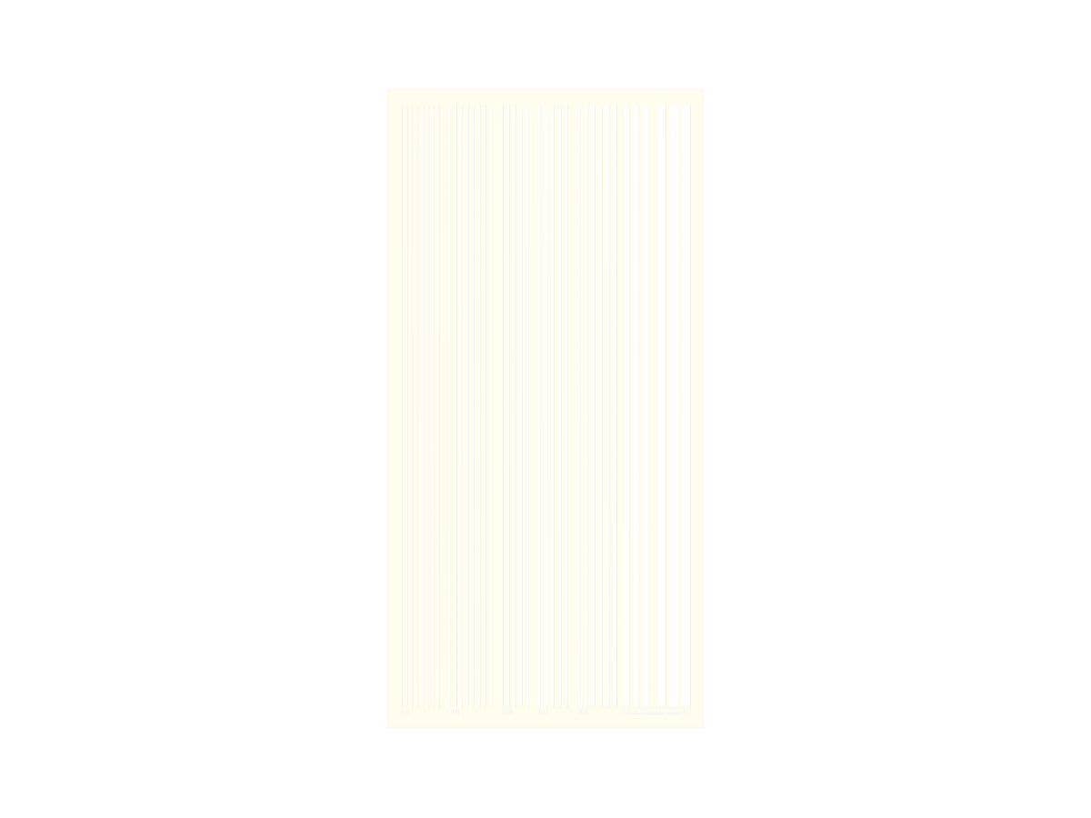 Color Line Decal White