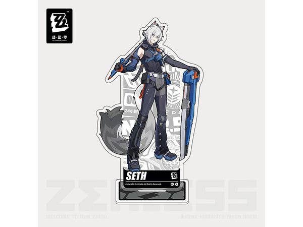 Zenless Zone Zero: Character Illustration Series Acrylic Stand - Special Investigation Team Seth