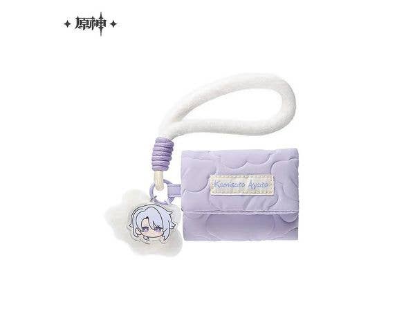 Genshin Impact: Sweet Dreams Whisper Series Fluffy Storage Bag with Cloud Charm (Kamisato Ayato)