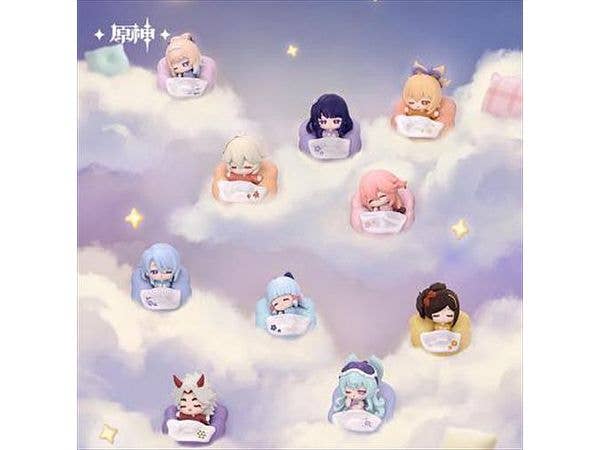 Genshin Impact: Dreaming Cloud Series Trading Deformed Magnets 1 Box (9 pieces)