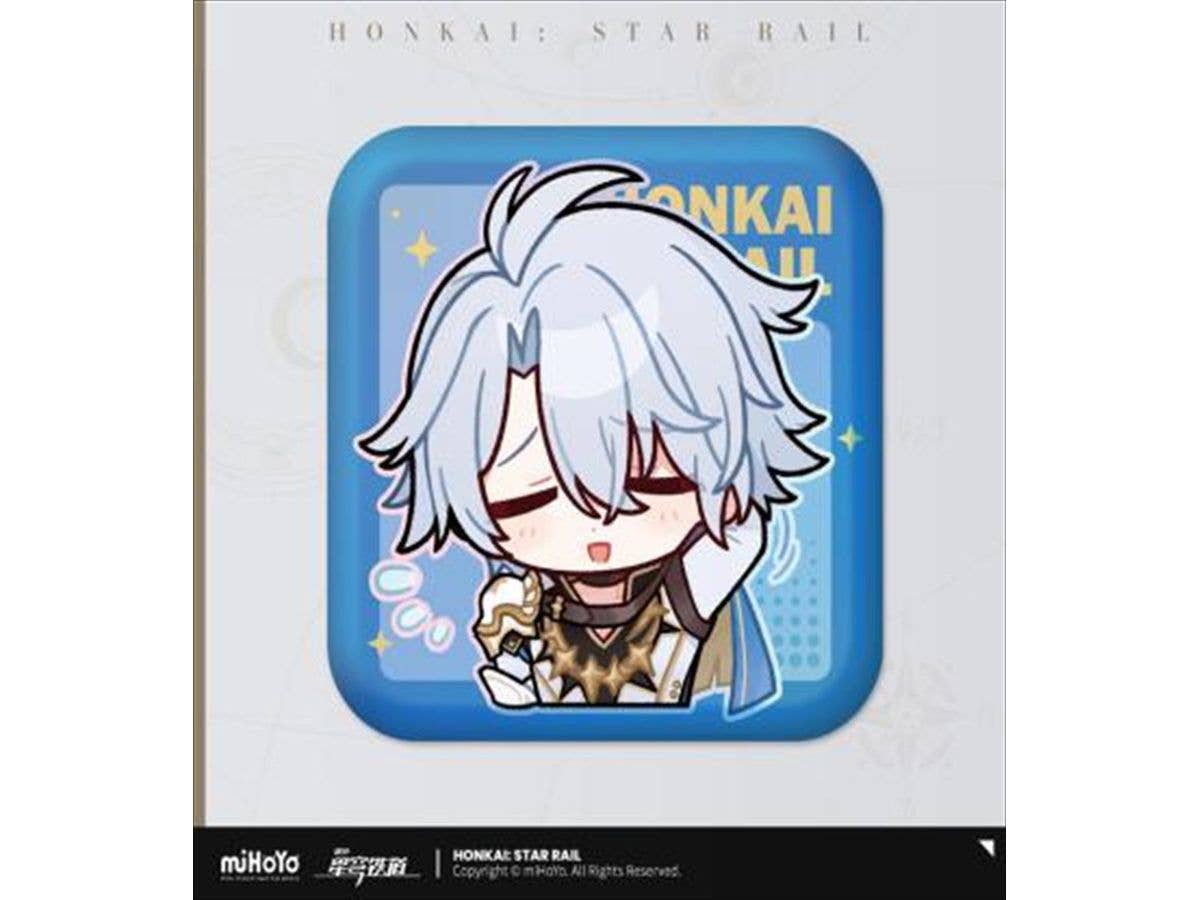 Collapse: Star Rail: Pam's Exhibition Room Series Square Pin Badge Finon Ehehe