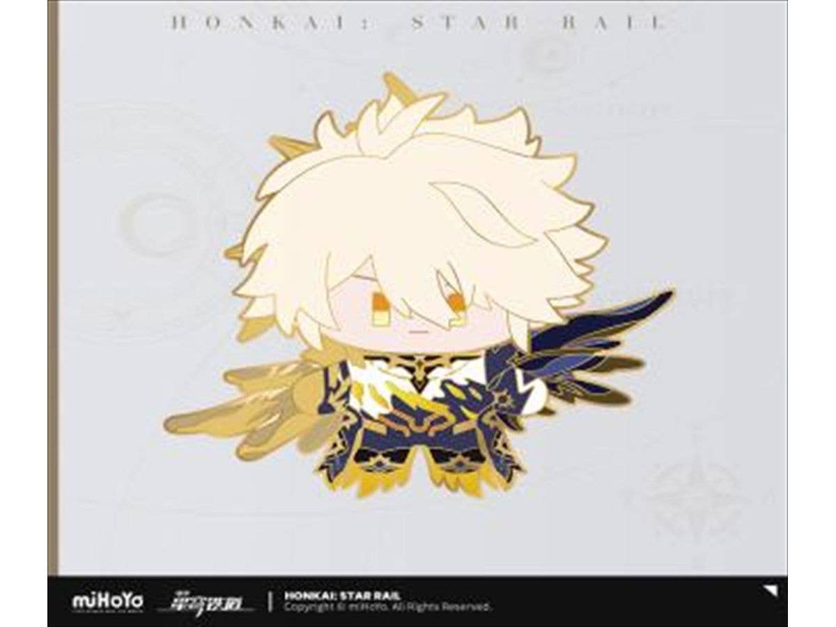 Honkai Impact: Star Rail: Chibi Character Plush Series Metal Badge - Kaslaina