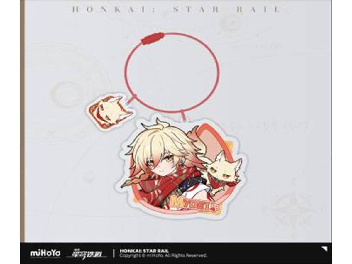 Collapse: Star Rail: Chibi Neko Series Acrylic Keychain - Maudie