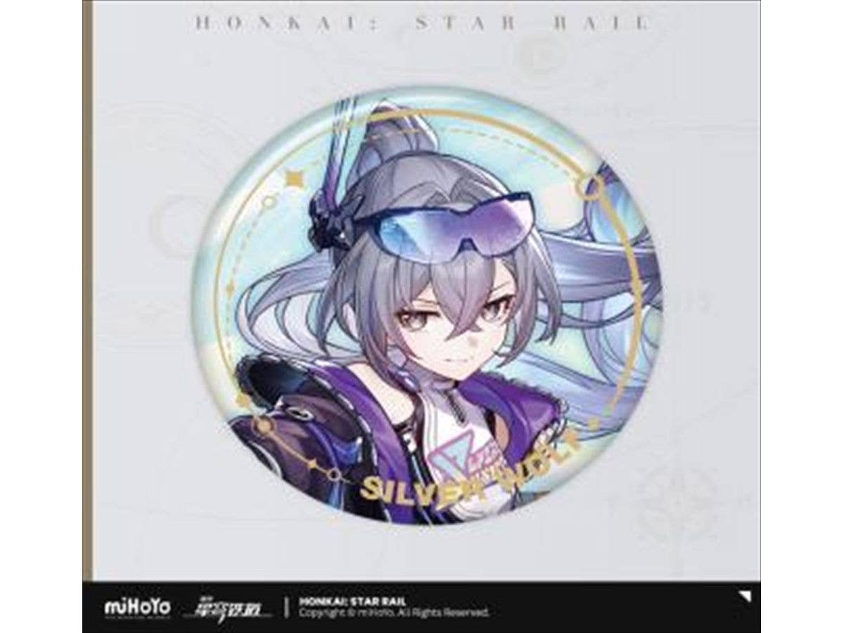 Collapse: Star Rail: Character Art Series Pin Badge - Silver Wolf LV.999