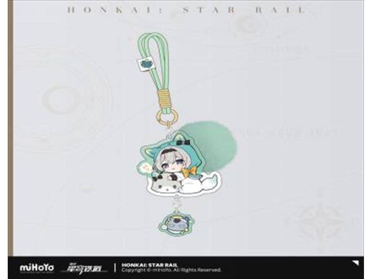 Collapse: Star Rail: Girls' Dormitory Series Chibi Character Acrylic Keychain - Hotaru