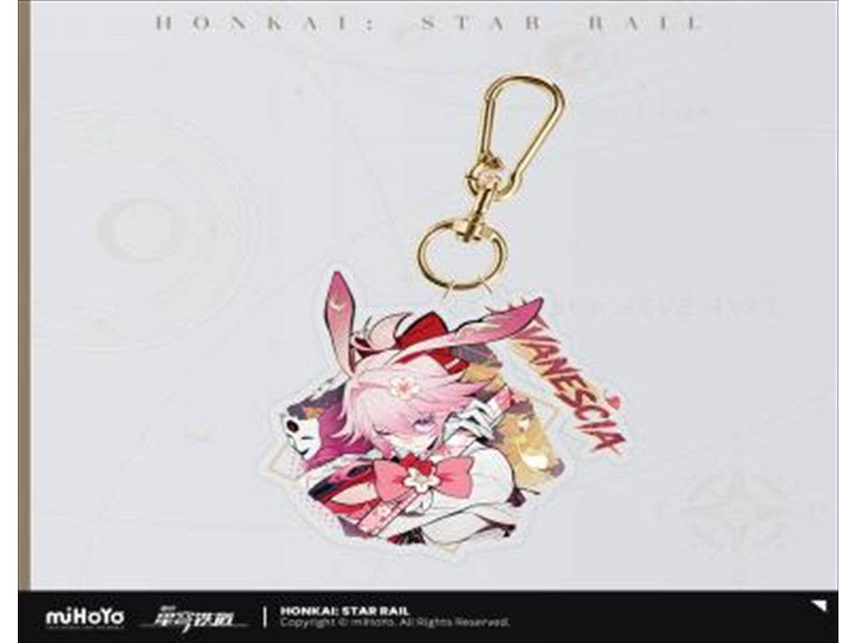Collapse: Star Rail: Aha All Universe Series Acrylic Keychain - Crimson