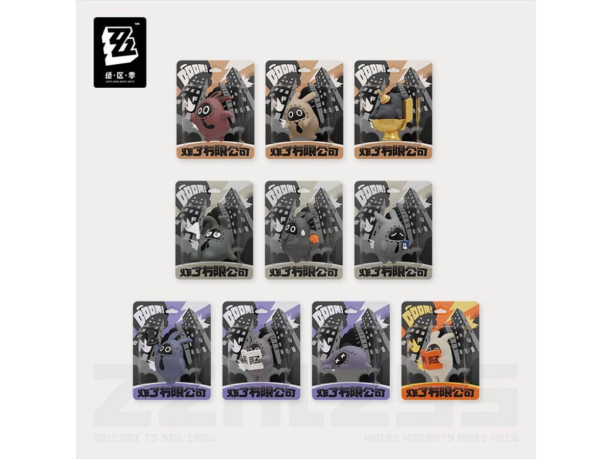 Zenless Zone Zero: Bomp's Daily Life Series Trading Mini Figures 1 Box 9pcs