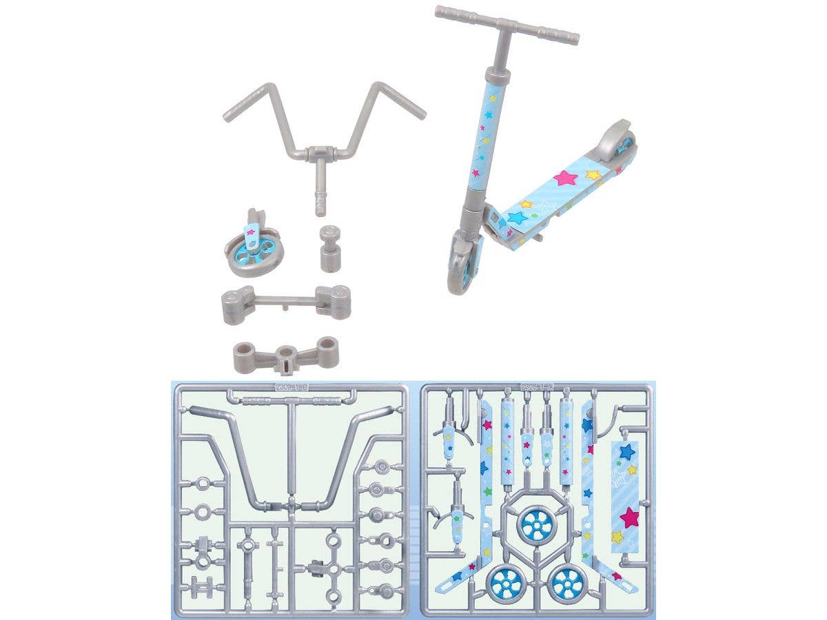 Puripura Figure Play Kickboard (POP Pattern)