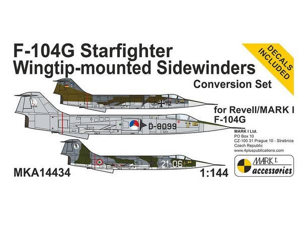 F-104G 'Wingtip-mounted Sidewinders' Conv. set