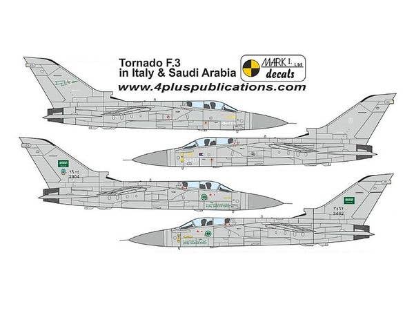 Tornado F.3 in Italian & Saudi Arabian AF