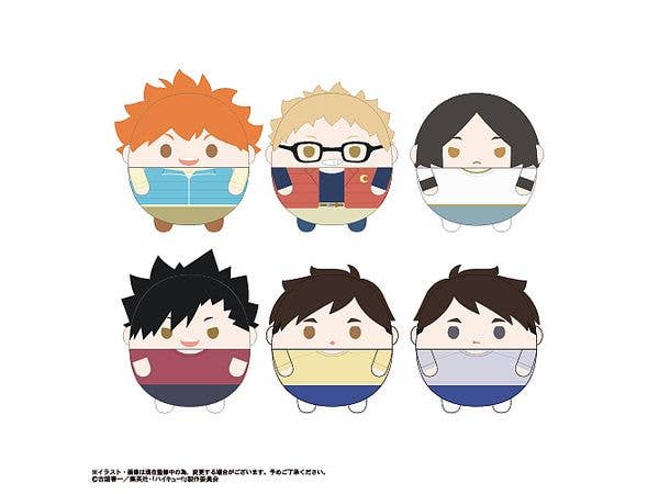 Haikyu!!: Fuwa Kororin 11 (1 Box of 6pcs)