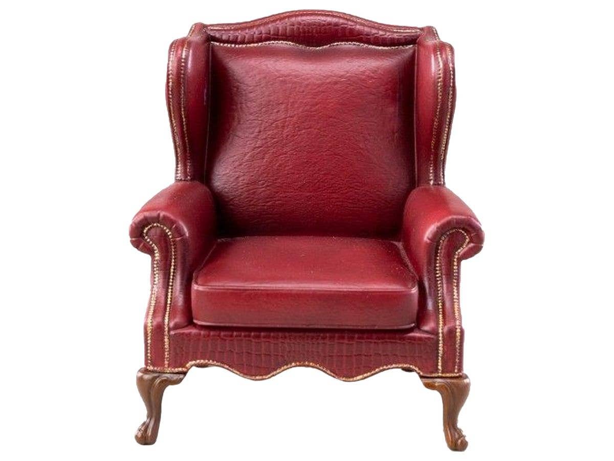 MMM Toys Burgundy Manner Armchair