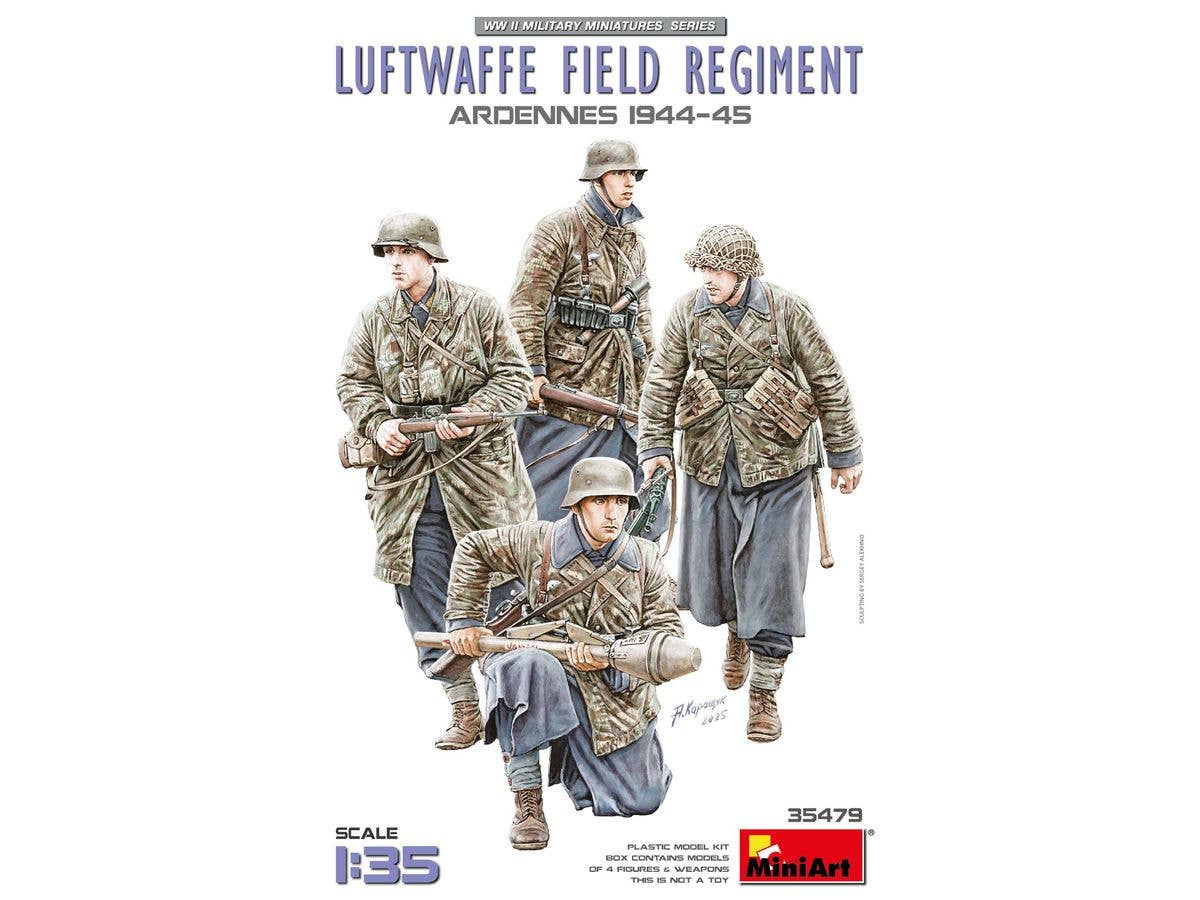 Luftwaffe Field Regiment. Ardennes 1944-45