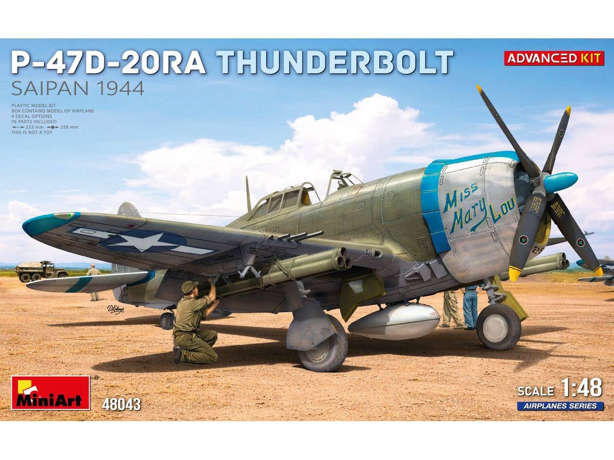 P-47D-20RA Thunderbolt. Saipan, 1944. Advanced Kit