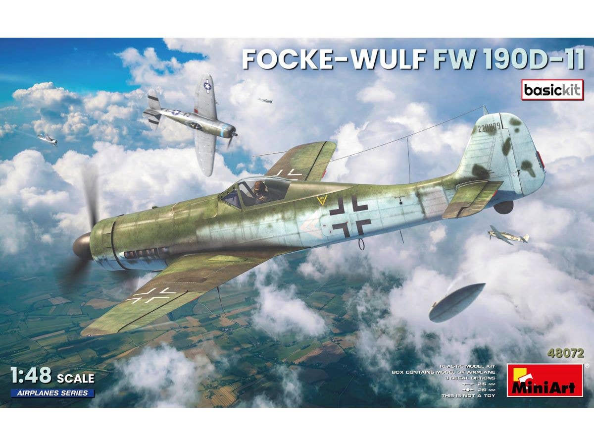 Focke-Wulf Fw 190D-11. Basic Kit