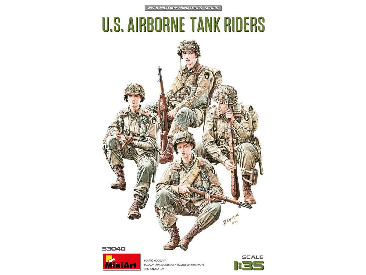 U.S. Airborne tank riders