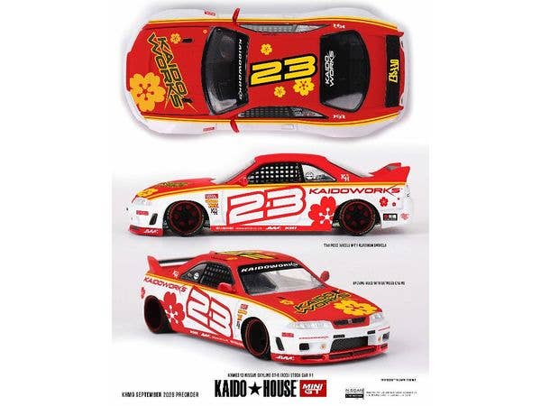 Nissan Skyline GT-R R33 Kaido Stock Car V1 (Right-hand drive)