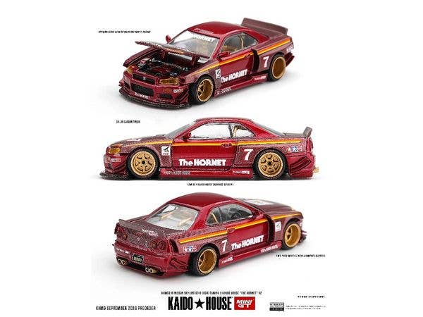 Nissan Skyline GT-R R34 TAMIYA x KAIDO HOUSE Hornet V2 (Right-hand drive)