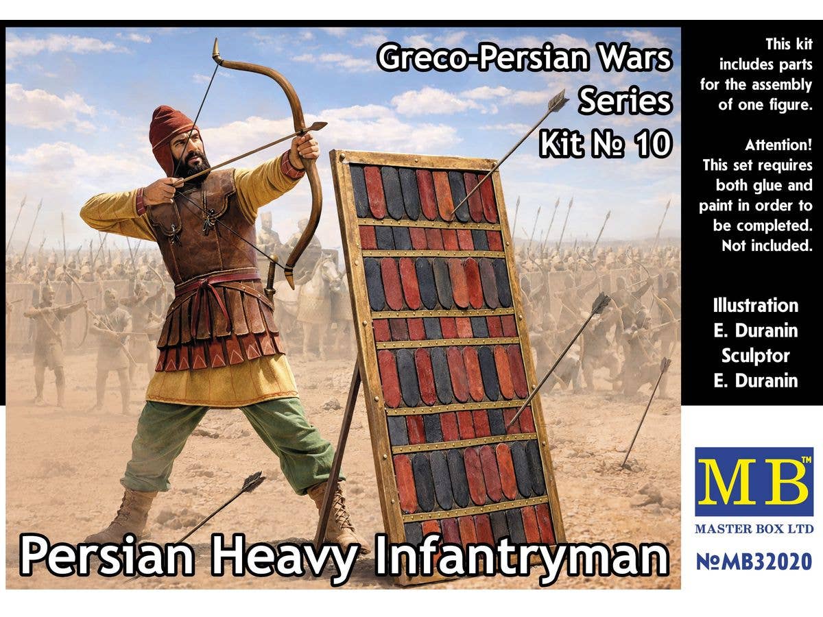 Greco-Persian Wars Series. Kit no. 10. Persian Heavy Infantryman