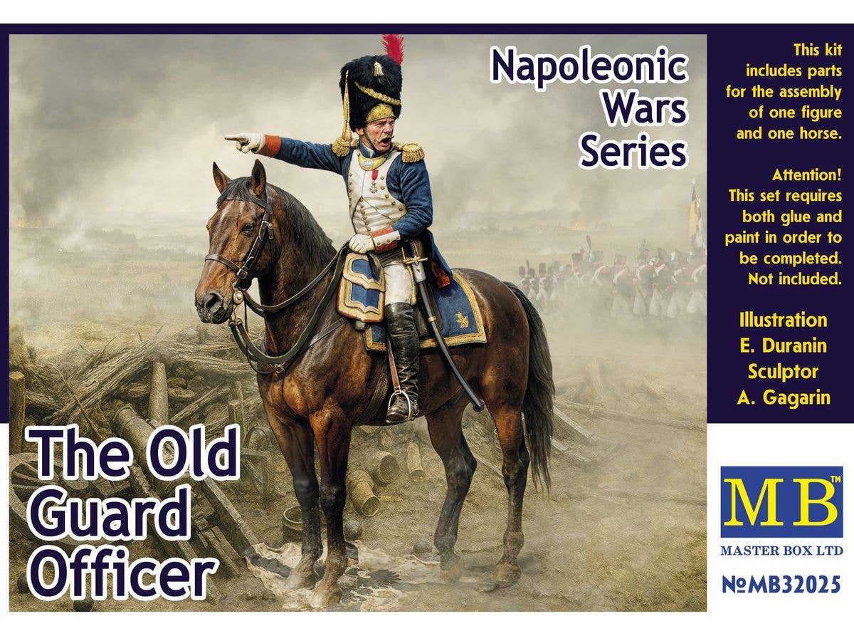 Napoleonic Wars Era. The Old Guard Officer