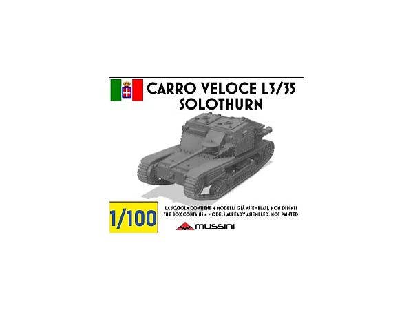 Carro Veloce L3/35 - Solothurn (4 pieces)