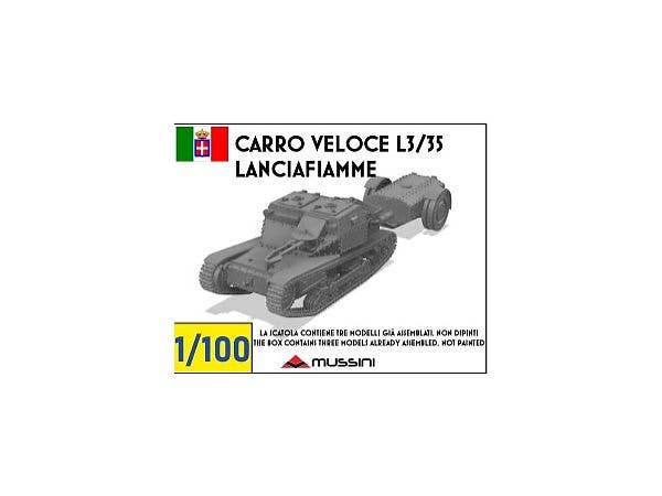 Carro Veloce L3/35 Lanciafiamme (3 pieces)