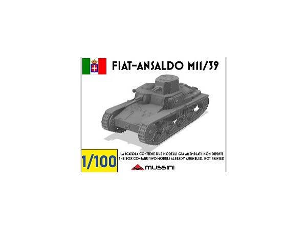 Fiat-Ansaldo M11/39 (2 pieces)