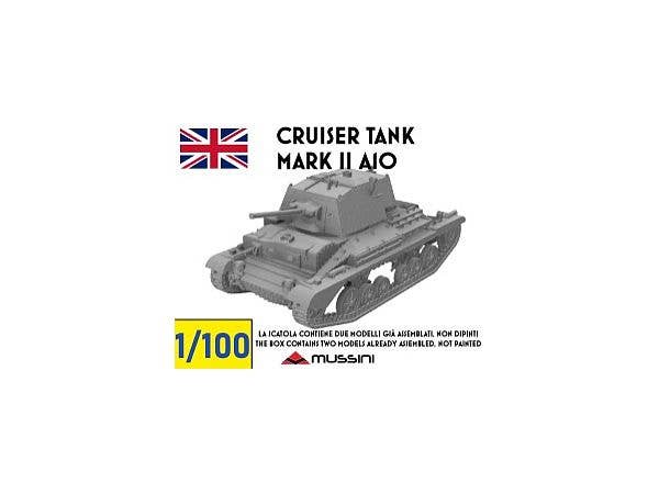 Cruiser tank Mark II A10 (2 pieces)