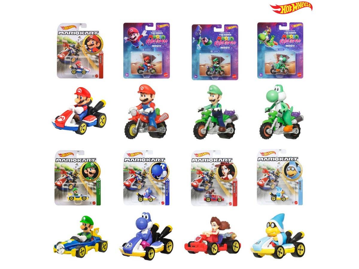 HW Mario Kart Assortment 1 Box 8pcs (Waiting List)