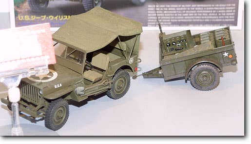 US Willys MB Jeep w/Trailer