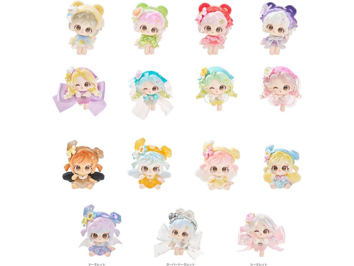 Mimiz Mood Stickers Series Trading Figure 1Box 12pcs