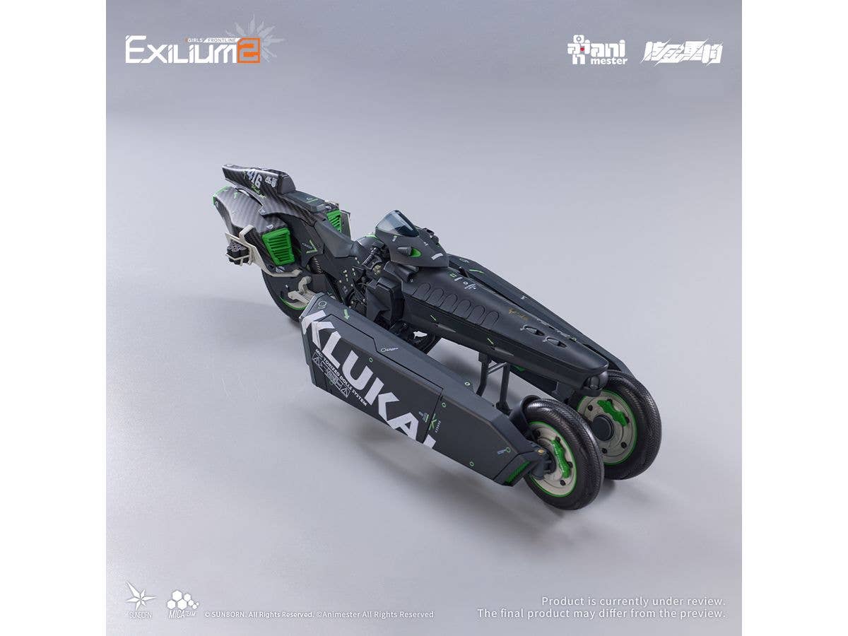 AniMester x Nuclear Gold Reconstruction Girls' Frontline 2: Exilium Klukai - Speed Star Motorbike Plastic Kit