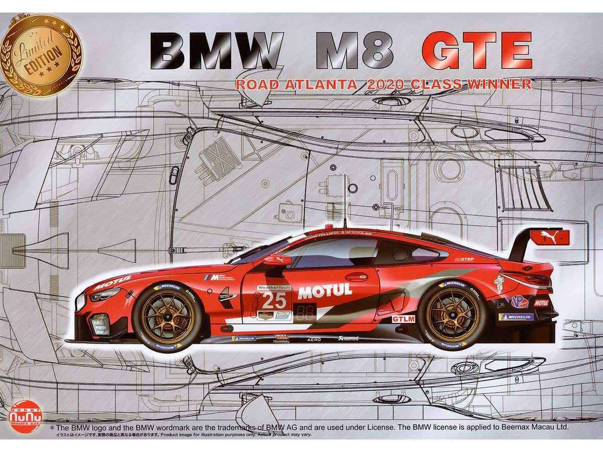 Racing Series BMW M8 GTE 2020 Road Atlanta 6 Hours Endurance Race Class Winner