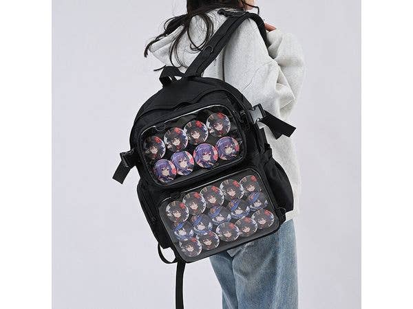 Oshi Katsu: Ita-Bag - 3Way Backpack / Bag (Black)