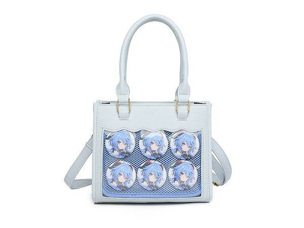 Oshi Katsu: Ita-Bag - 2Way Tote Bag / Shoulder Bag (Blue)