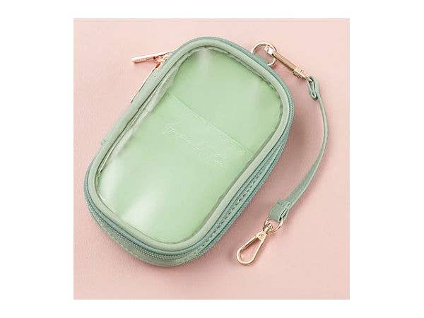 Oshi Katsu: Leather-Like Pouch for Acrylic Stands (Green)