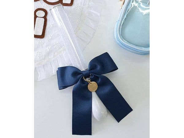 Oshi Katsu: Penlight Ribbon (Round Charm) Navy