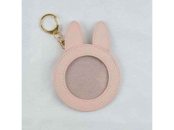 Oshi Katsu: Can Badge Animal Case (Pink Rabbit)