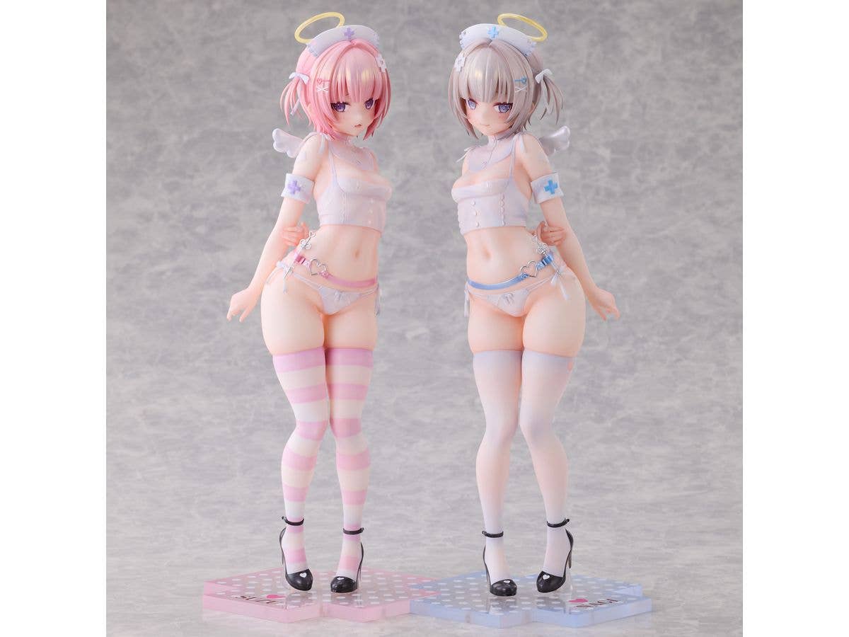 Suzu & Nagi Illustrated by Kuma 4-gou