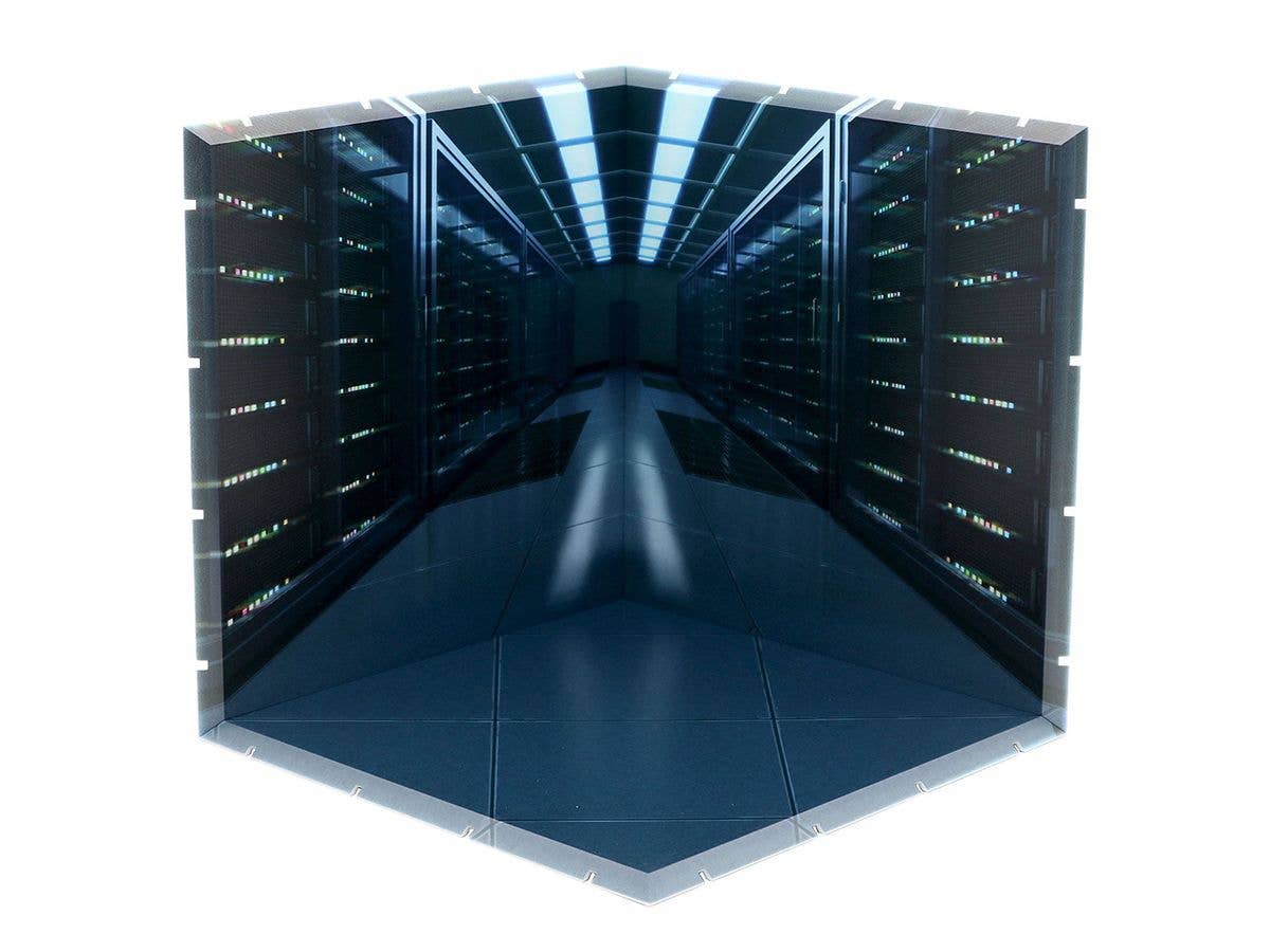 Dioramansion 200: Server Room