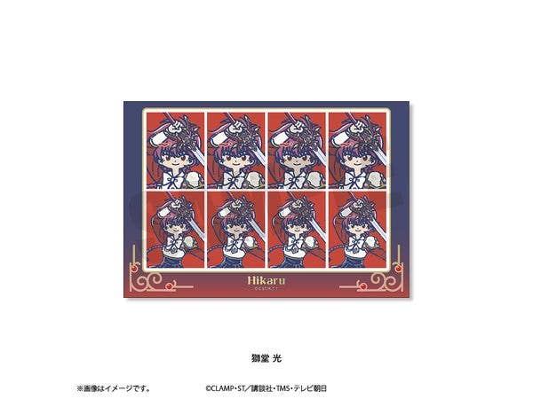 TV Anime Magic Knight Rayearth: Retopopu ID Photo-Style Sticker: Hikaru Shidou