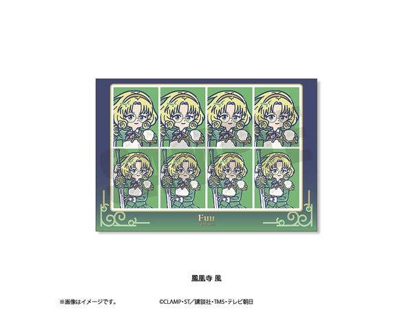 TV Anime Magic Knight Rayearth: Retopopu ID Photo-Style Sticker: Fuu Hououji