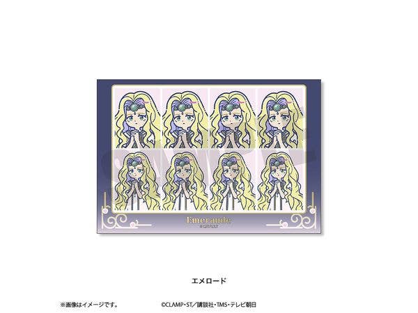 TV Anime Magic Knight Rayearth: Retopopu ID Photo-Style Sticker: Emeraude