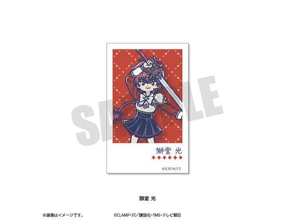 TV Anime Magic Knight Rayearth: Retopopu Instant Photo-Style Card: Hikaru Shidou