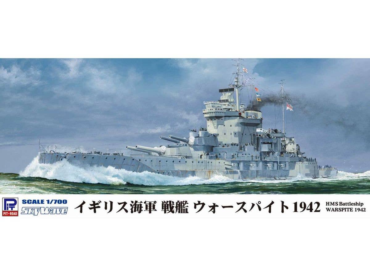 HMS Battleship Warspite 1942