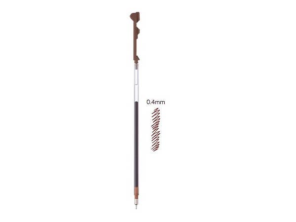 Hi Tech C Collet 0.4mm Refill Brown